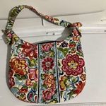 Vera Bradley Small Shoulder Bag, Hope Garden Floral Bows, Crossbody Travel Purse Photo 5