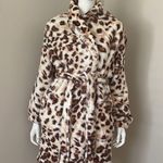 Aerie Animal Print Cozy Plush Robe, Medium Photo 7