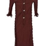 Poster Girl  - Miranda Dress in Brown Photo 0