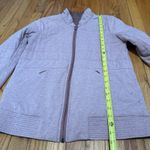 Lululemon The Bomb Bomber Reversible Jacket Bark Berry / Heathered Bark Berry 8 Photo 15