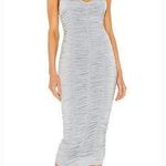 Michael Costello x REVOLVE Freya Midi Dress in Baby Blue XL Photo 0