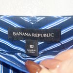 Banana Republic  Ryan Tapered Striped Blue Dress Pants Photo 5