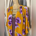 Adrienne  Floral Kimono Paired With Lauren Ralph Lauren Tank Top Photo 1
