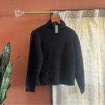 J.Crew Cropped Puff Sleeve Turtleneck Sweater Whimsigoth Black Wool NWT Sz XXL Photo 1