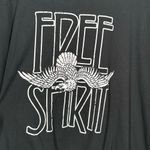 Free Kisses  Free Spirit Graphic Knot Tie Shirt Size 2X Photo 4