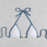 SheIn Halter Bathing Suit Top Photo 2