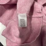 Poof! ! New York Pink Hooded Knit Pullover Cropped Sweater Photo 10