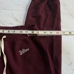 RE/DONE NWT  Burgundy Red Sweatpants Jogger with embroidered front logo  small Photo 6