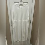 Free People FP beach anytime maxi dress XS white 52% cotton 48% modal Photo 4