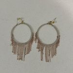 Pink Dangly Earrings Photo 1