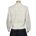 J. McLaughlin  Claudie Plaid Tweed Jacket, Off-White, Medium Photo 10