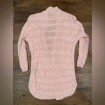 Ralph Lauren Lauren  Pink Cable Knit Open Front Cardigan Photo 4