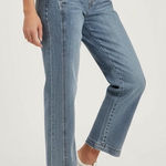 Habitual Denim Jeans Women's Size 4/27 Light Wash High Rise Straight Leg Photo 0