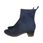Everlane The Glove Boot Black ReKnit Block Heel Ankle Bootie Size 6 Photo 4