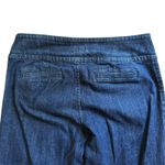 Harold's Jeans VTG SZ 6 Flare Leg Button Zipper Front Dark Wash Buttons Med Rise Blue Photo 4