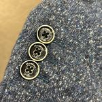 Massimo Dutti Blue Blazer Wool/ Silk Blend Blazer 32 Photo 3