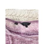 Guess Y2K Slouchy Burnout Rhinestone Pocket Tee Shirt Purple Size S Casual Cute Photo 2