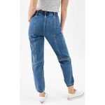 PacSun  Super High Rise Seamed Denim Joggers Photo 8