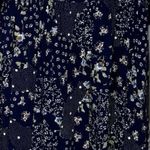 Sasson Dress Womens Large Blue White Ditzy Floral Flower Shift Retro 90s Vintage Photo 5