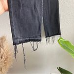 frame denim Frame Jeans Womens Black Le High Straight Stagger Raw Hem Black Wash Siz… Photo 2