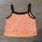 Brandy Melville Belle Pink Cheetah Tank Top Photo 0