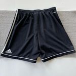 Adidas Black White Stripes Soccer Shorts Size Medium Number 12 Photo 2