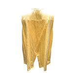 Woolrich L Yellow Organic Cotton Sleeveless Blouse Boho Resort Summer City Chic Photo 4