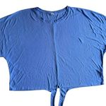 Old Navy  Active XXL sky blue  short sleeve tshirt with side knot Photo 0