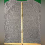 Victoria's Secret  Gray Crewneck Sweater with Lace Accent Photo 4