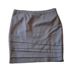Per Se  army green wool pencil skirt Sz 14 Plus Photo 1