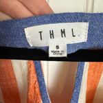 THML  red + white + blue striped sleeveless tank with tassels size small J1 Photo 4