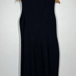 St. John Sheath Dress Jacket Set Size 10 Red Black Knit Photo 5