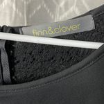 Finn and Clover  Long Sleeve Lace Black Romper Photo 6