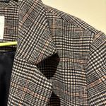 Abercrombie & Fitch Women's Checkered wool blended Blazer size XL Photo 4