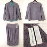 NWT Vintage Nancy Heller 100% Silk 3 Photo 1