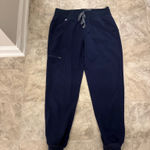 FIGS Zamora  Jogger Scrub Pants Navy Photo 1