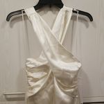 Reformation 💕💕 Veria Silk Dress ~ Ivory 8 NWT Photo 12