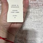 Hippie Rose NWT  Ivory  Striped Sweater Medium Style PF9S20698 Photo 9