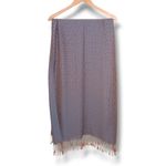 Pashmina Cheetah Print Rectangle Scarf-Cashmere & Silk Blend-Fringe-Reversible Photo 1