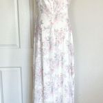 Birdy Grey NWT  Floral Devin Slit Blush Bouquet Maxi Dress Photo 8
