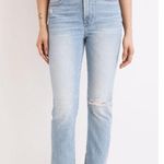 Madewell The Perfect Vintage Jean in Coney Wash: Destroyed Edition Size 26 Photo 3