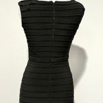 Adrianna Papell Little Black Bodycon Bandage Cocktail Party Dress Photo 6