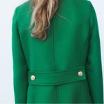 ZARA  green coats gold buttoned Photo 3