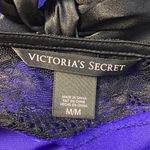 Victoria’s Secret Purple Satin Lace Lingerie Chemise Mini Dress Size Medium Y2K Photo 1