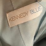 Kennedy Blue Riley Maxi V Neck Sleeveless Dress size 0 Seaglass Green Formal Photo 5