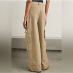 The Frankie Shop Hailey Oversized Cotton Cargo Pants Small Photo 2