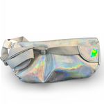 NWT Wilo Active Sheer Belt Bag – Silver – MSRP $58 Photo 1