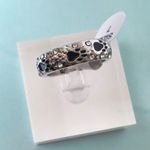 Engraved Pet Ring, Size 7 Silver Photo 0