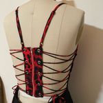 LF  LaceUp Leopard Top Photo 5