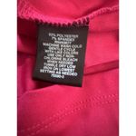 Bold Elements  Stretchy Cut To Curve, Vivid Raspberry Barbie Pink Dress Size Med Photo 5